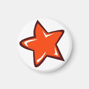 Roter Stern Magnet