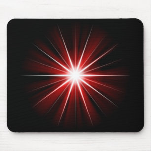 roter Stern Mousepad