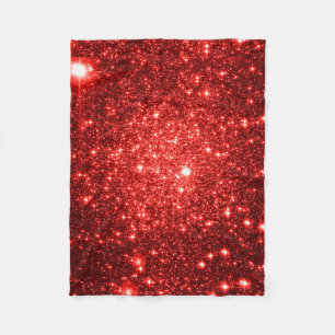 Roter Sterne Fleece-Decke Fleecedecke