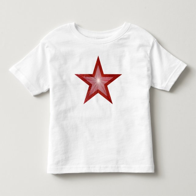 Roter Sternkleinkind-T - Shirt (Vorderseite)