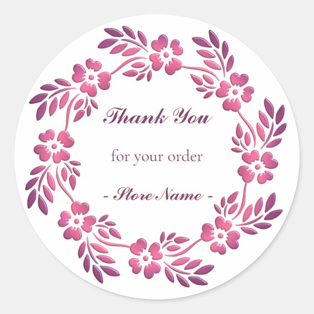 Roter Sticker (Vorderseite)