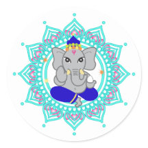 Roter Sticker