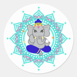 Roter Sticker