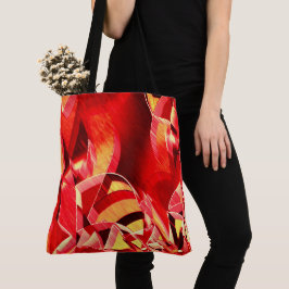 Roter Streifen, der die Bewegung simuliert Tasche