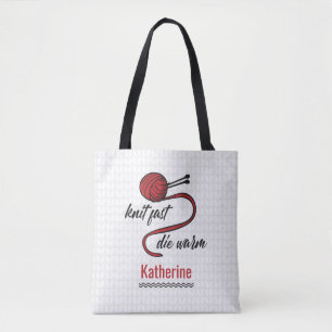 Roter Strick Schnell, Die Warm Tasche