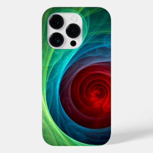 Roter Sturm Floral Modernes Abstraktes Kunstfarbmu Case-Mate iPhone 14 Pro Hülle