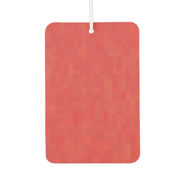Roter, subtiler, minimalistischer, eleganter moder autolufterfrischer (Vorderseite)