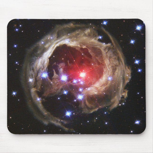 Roter Supergiant Stern V838 Monocer Mousepad (Vorne)