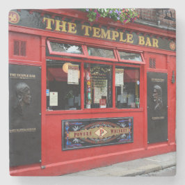 Roter Tempel-Bar Pub in DublinsteinUntersetzer Steinuntersetzer