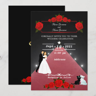 Roter Teppich Einladung