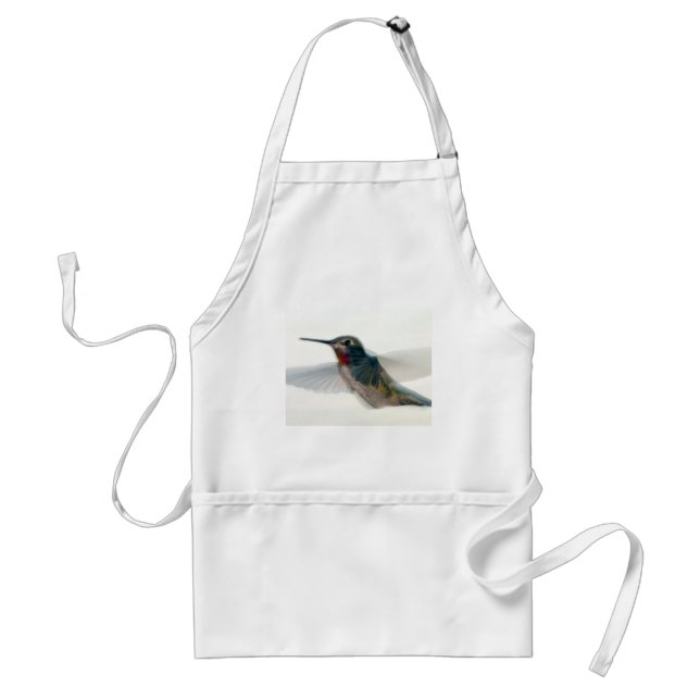 Roter Throter Hummingvogel Schürze (Vorne)