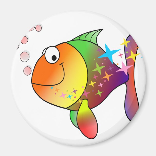 Roter Thun Magnet (Vorne)