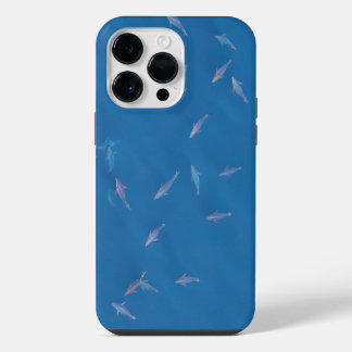Roter Thunfisch-Kartentransport iPhone 14 Pro Max Hülle