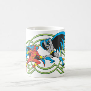 Roter Tornado + Batman Kaffeetasse