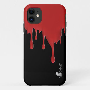 Roter Tropfen Blut iPhone 5 Hüllen