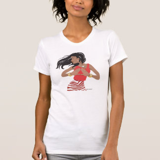Roter u. weißer StudentinnenverbindungSisterhood T-Shirt