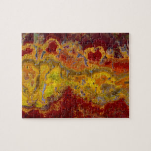 Roter und gelber Crayloa Jasper