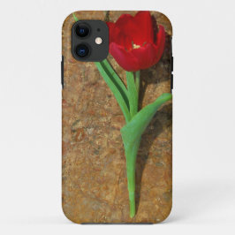 Roter und Gelber Tulip iPhone 11 Hülle