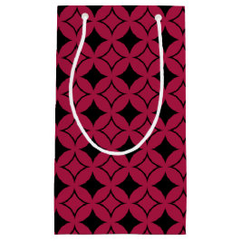 Roter und schwarzer Shippo Kleine Geschenktüte