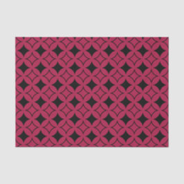 Roter und schwarzer Shippo Seidenpapier
