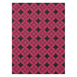 Roter und schwarzer Shippo Tischdecke
