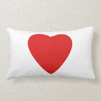 Roter und weißer Liebe-Herz-Entwurf
