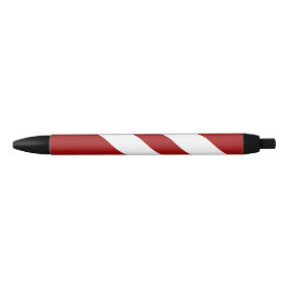 Roter und weißer Streifen Kugelschreiber