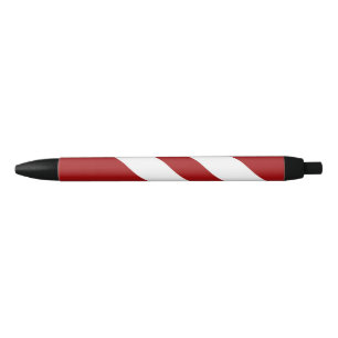 Roter und weißer Streifen Kugelschreiber