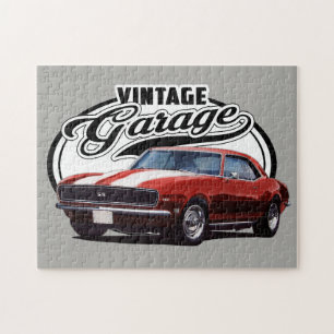 Roter Vintage Camaro