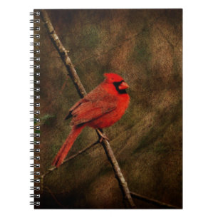 Roter Vogel Notizblock