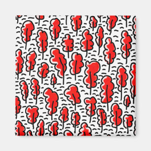 Roter Wald Magnet