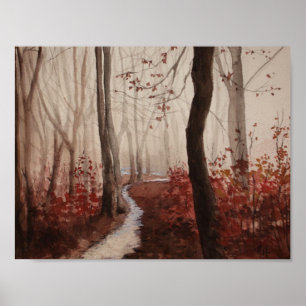 Roter Wald Poster