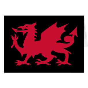Roter walisischer Drache