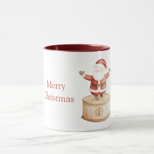 Roter Weihnachtsmann Weihnachten Tasse