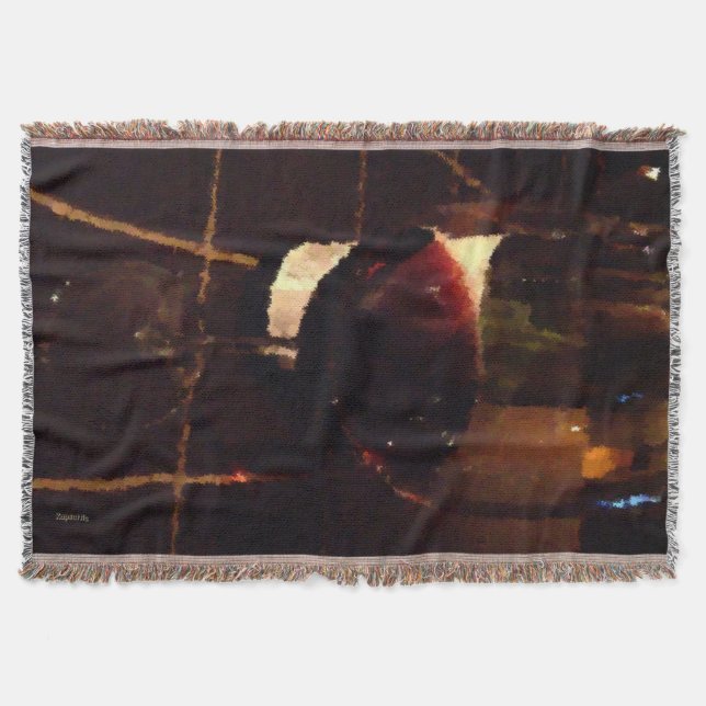 Roter Wein Decke (Vorderseite)