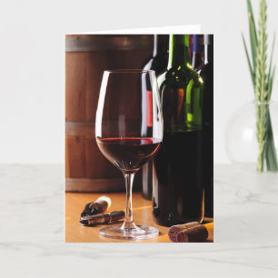Roter Wein Karte