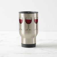 Roter Wein Lover Degustation Glass Merlot