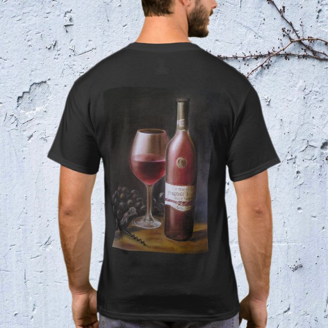 Roter Wein T-Shirt (Von Creator hochgeladen)
