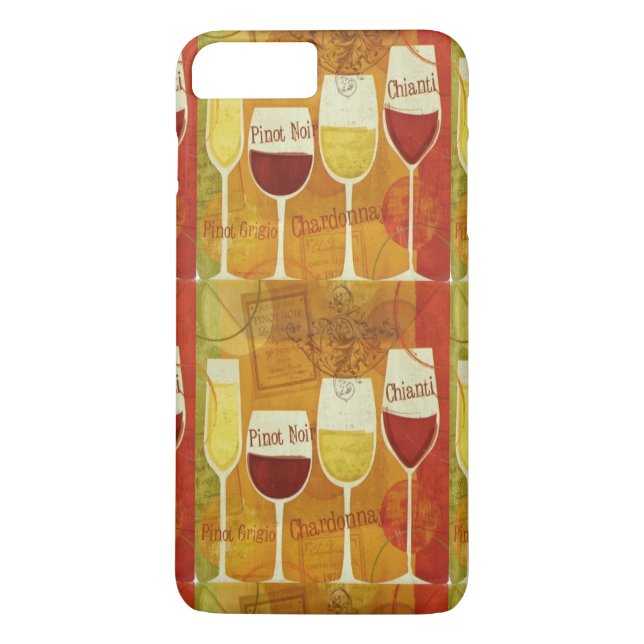 Roter Wein Weinkultur und Erde Case-Mate iPhone Hülle (Rückseite)