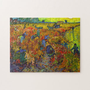 Roter Weinberg in Arles, 1888 von Vincent van Gogh
