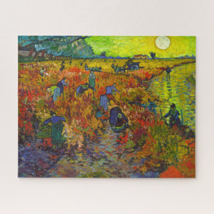 Roter Weingarten in Arles von Vincent van Gogh