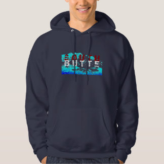 Roter, weißer, blauer GebirgsHoodie Hoodie