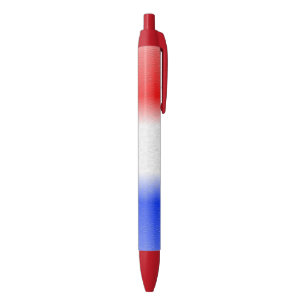 Roter weißer und blauer Streifen Kugelschreiber