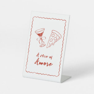 Roter Whimsical Rahmen That's Amore Italienische H Sockelschild
