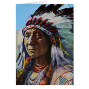 Roter Wolke Oglala Lakota Sioux hauptsächlichstam