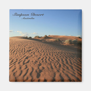 Roter Wüsten-Sand - Magnet