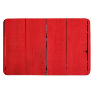 Roter Zaun Magnet