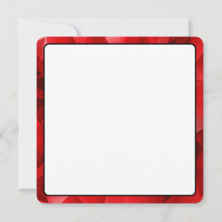 Rotes abstraktes Kristalldesign Geburtstag Benutze