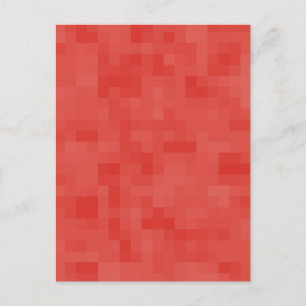 Rotes Abstraktes Muster. Postkarte