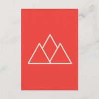 Rotes abstraktes Wallpaper | Fette minimalistische